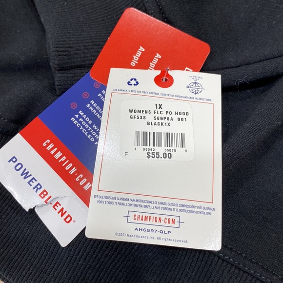 NWT. Champion women’s size 1X hoodie. - Picture 11 of 13